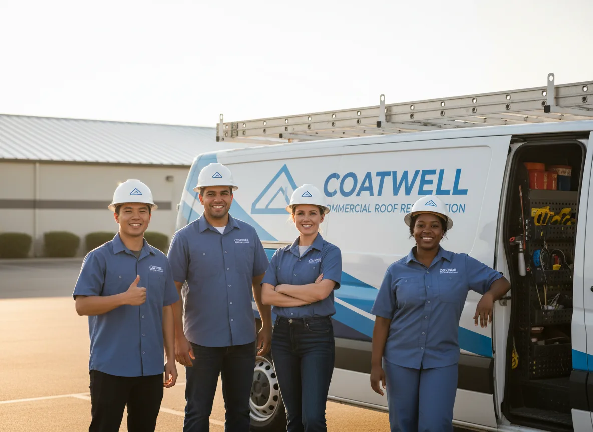 Commercial roof coating company in Hawarden, IA
